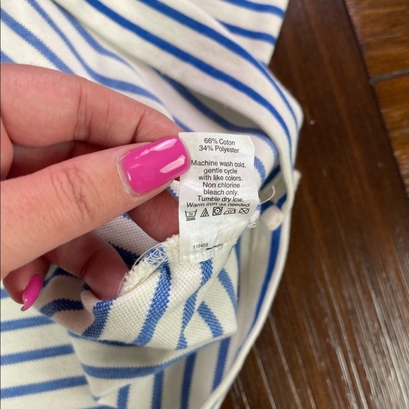 J. Crew Factory Striped Shift Dress Size Small (D1-2) - Picture 9 of 12